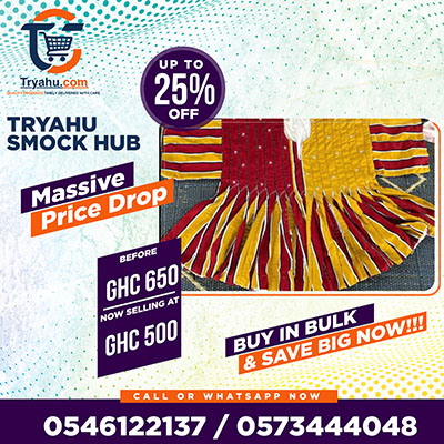 Buy Traditional Ghanaian Smocks | Authentic Fugu Tryahu